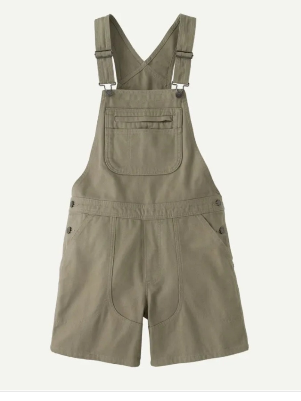 Patagonia Standup Overalls 5” River Rock Green S